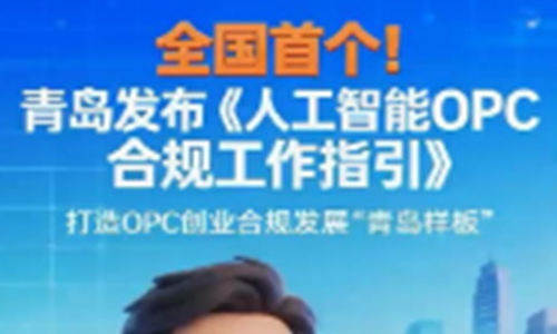 <b>全国首个！青岛发布《人工智能OPC合规工作指引》</b>